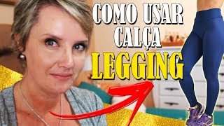 LOOK CALÇA LEGGING  Luciane Cachinski [upl. by Hewet]