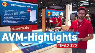 Highlights vom AVMStand auf der IFA 2022 [upl. by Devehcoy]