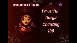 Om Shri Durgayai Namaha 108 Chants  Chanting on Maa Durga  Durga  Navarathri  HD [upl. by Ahsiemat]