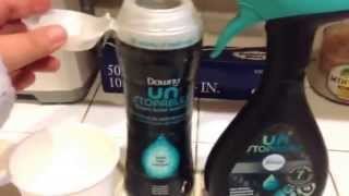 Make your own downy unstoppables fabreeze aka room linen freshener [upl. by Ydne]