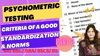 Psychometric Testing Types of Norms in Psychological Testing UrduHindi Part 2 wellnessbyfarah [upl. by Yrtnej892]