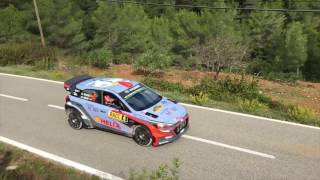 WRC RALLYRACC CATALUÑA 2016  SS18 PRATDIP  FULL ATACK [upl. by Aihsemaj]