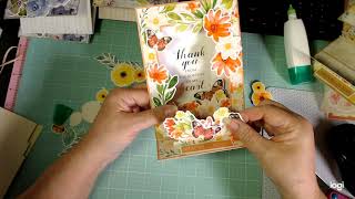 Open Front Easel Card  Crafters Companion [upl. by Materi349]