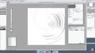 Clip Studio Paint and drawing concentric circles Intermediate tutorial [upl. by Irakuy979]