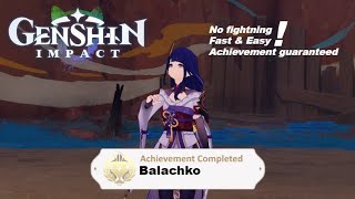 How to beat Balachko within seconds without fighting him  Genshin Impact [upl. by Bernt]