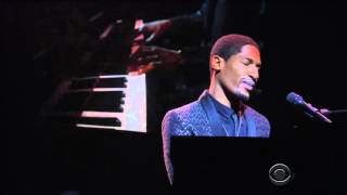 Jon Batiste Performing Blackbird  09 FEB 2016 [upl. by Batista614]