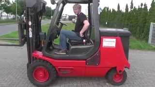 E4650  4000kg Linde E40P electric forklift from 1995 [upl. by Anner]