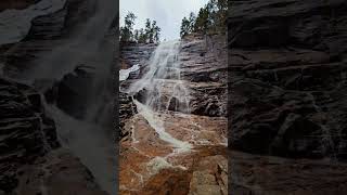 Arethusa Falls newhampshire whitemountains hikenh hiking waterfall cliff nature [upl. by Laddy]