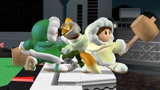 Top 10 Ice Climbers Handoff Combos  Super Smash Bros [upl. by Eiramave]