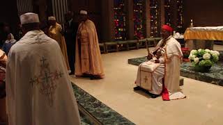 KidaneMeheret Ethiopian Catholic Church with Cardinal Berhaneyesus Demerew Souraphiel [upl. by Kopp]