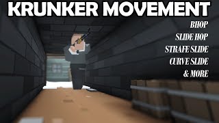 STEPBYSTEP Guide to Advanced Krunker Movement [upl. by Aniraz]