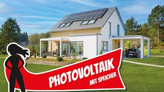 PhotovoltaikAnlage mit Speicher Lohnt sich Solarstrom  Hausbau Helden [upl. by Akinimod562]