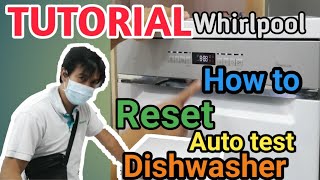 HOW TO RESET DISHWASHER WHIRLPOOL [upl. by Leibman]