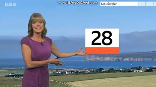 Louise Lear  BBC Weather  1st August 2021  HD 60 FPS [upl. by Abekam]