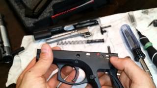 CZ 75 B SA Disassembly [upl. by Amzu451]