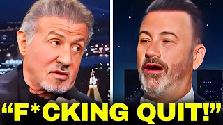 Sylvester Stallone OBLITERATES Jimmy Kimmel In The Most Epic Way [upl. by Eletnahc]