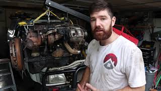 How To Remove a 1KZTE At Home By Yourself  1KZ HILUX REBUILD EP02 [upl. by Bordie]