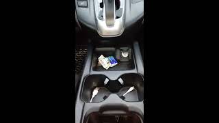 Honda CRV Rear USB Port Installation [upl. by Kronick305]