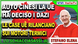 Auto cinesi la Ue ha deciso il rialzo dei dazi alle importazioni [upl. by Dino876]