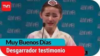 El desgarrador testimonio de niña que vivió en Corea del Norte  Muy buenos días [upl. by Arel731]