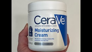 CeraVe Moisturizing Cream Unboxing [upl. by Yadsendew60]