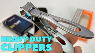 Testing Heavy Duty Toenail Clippers Are they worth it [upl. by Aihsital]