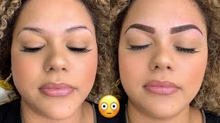 MICROSHADING VS MICROBLADING  MY EXPERIENCE amp HEALING PROCESS  Vlog Style Part One [upl. by O'Meara731]