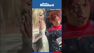 Carlos Chloe come as Chucky Tiffany for Shake Rattle amp Ball 2024 [upl. by Spanos]