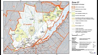 Changements des périodes de chasse à lorignal dans la zone 27 [upl. by Ahseined]