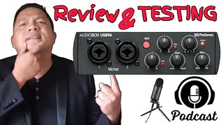 PreSonus AUDIOBOX USB 96 25th Years Anniversary Edition  Review and Testing [upl. by Nyladnor]