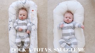 DockATot or Snuggle me organic My review on both these products [upl. by Cinamod716]