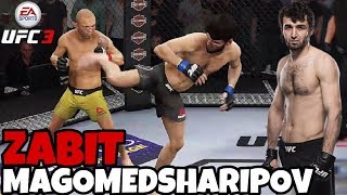 ZABIT MAGOMEDSHARIPOV in EA SPORTS UFC 3 [upl. by Retsev]