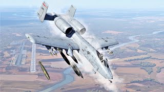 A10A Late Warthog Close Air Support in Ground RB Mode War Thunder [upl. by Okiron]