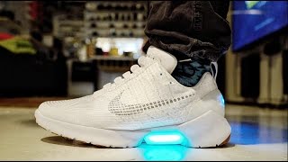 HYPERADAPT MOTORIZED SELF LACING Nikes [upl. by Llevol599]