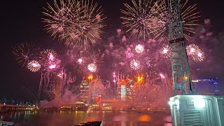 UAE 52 National Day Fireworks  Abu Dhabi  Al Maryah Island 4K [upl. by Toulon]