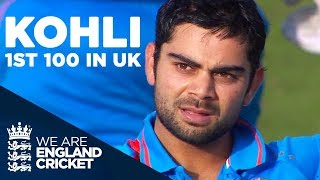 Virat Kohlis 1st Hundred In The UK  England v India 2011  Highlights [upl. by Palmira775]