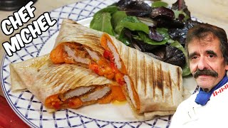 Wrap au poulet croustillant [upl. by Sherard]