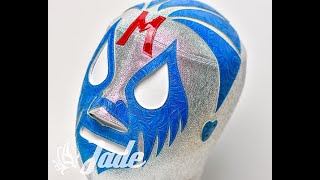 Cómo se hace la máscara de Mil Mascaras How to make Mil Mascaras Mask Lucha Libre [upl. by Seroled]