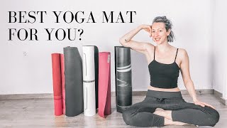 HOW TO CHOOSE A YOGA MAT  Best yoga mats 2021  Yoga mat review [upl. by Ybbor756]