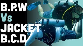 Back Plate Wing BPW Vs JacketStyle BCD A Scuba Gear Showdown [upl. by Fey]