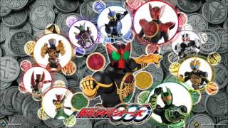 all henshin kamen riders ooo [upl. by Collete]