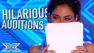 TRY NOT TO LAUGH OR CRINGE X FACTOR EDITION  REACTION [upl. by Imit]