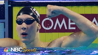 Chase Kalisz flexes on the field with 400IM Olympics trials victory  NBC Sports [upl. by Trimmer324]