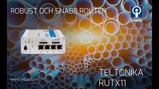 Teltonika RUTX11 4G router Unboxing tekniköversikt konfiguration av router som har nästan allt [upl. by Onilatac424]