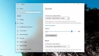 How To Change Sound Output In Windows 10 [upl. by Youngran]