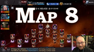 AQ Map 8  Full Unstoppable Path  Marvel Contest of Champions [upl. by Ennaisoj]