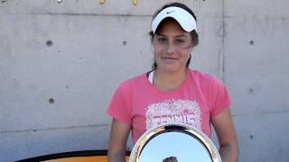 Sydney ITF Junior Internatioanal 2012 Kimberly Birrell [upl. by Aicemaj]