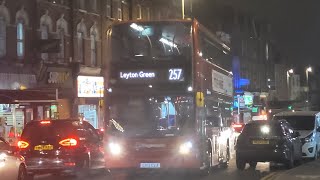 FRV Route 257 Bakers Arms  StratfordStagecoach London E400 19855 LX12 CZJ [upl. by Blumenfeld]