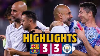 💥 HIGHLIGHTS I BARÇA 33 MANCHESTER CITY 💥 [upl. by Ellezaj770]