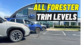 All Forester Trim Levels Explained in DETAIL 2025 Subaru Forester [upl. by Aned403]